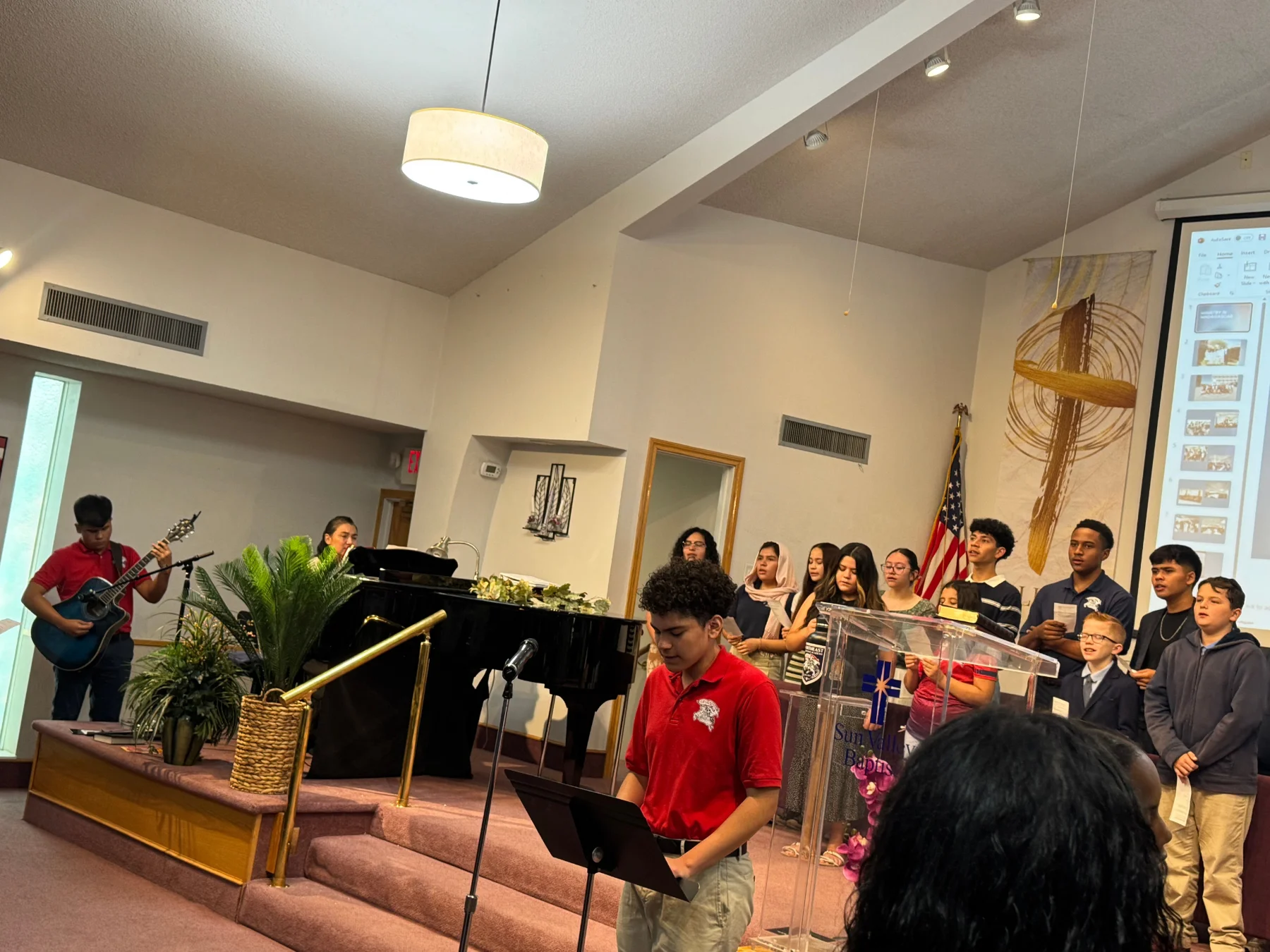Students Lead Chapel Worship
