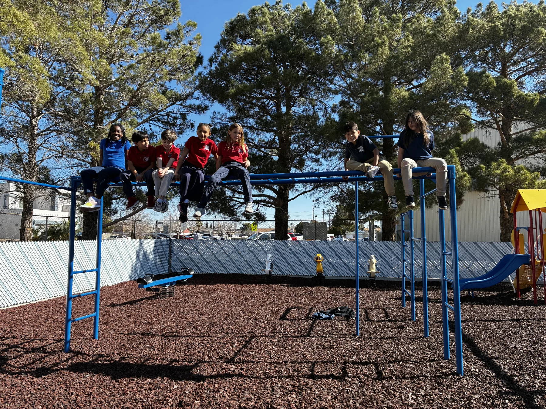 Hanging Around At Recess